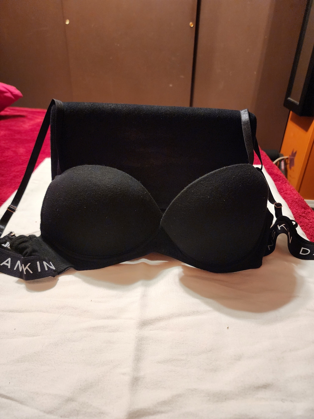 Danskin Black Convertible Padded Bra